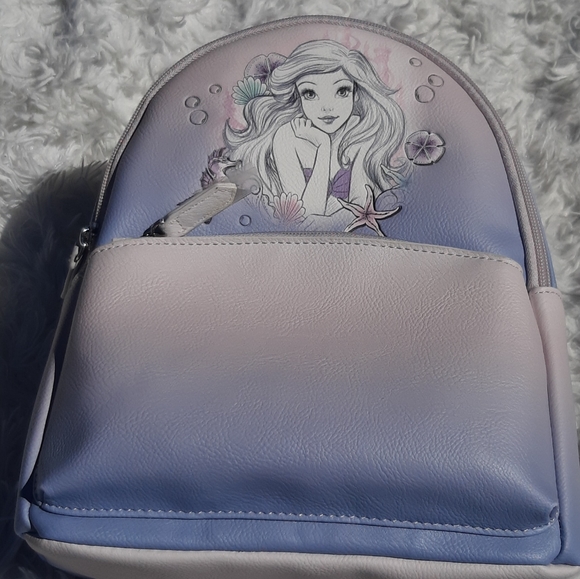 DANIELLE NICOLE DISNEY\'S THE LITTLE MERMAID ARIEL MINI BACKPACK main image 2
